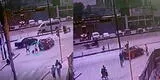 Ate: Estudiante es atropellada cuando intentaba cruzar la pista y el chofer se da a la fuga [VIDEO]