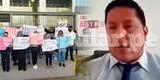 Estudiantes protestan por despido del profe que cuestionó sexo de un alumno y es viral [VIDEO]