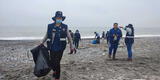 Recogen más de 100 toneladas de basura marina en playa Márquez