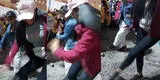 Peruanas se encuentran en fiesta y se roban el ‘show’ bailando huaylas con singulares pasos [VIDEO]