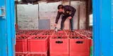 Ate: recuperan más de 800 cajas de cerveza que horas antes fueron robadas de camión distribuidor
