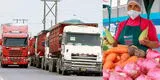 Paro de transportistas 27 de junio: ¿qué alimentos dejarían de ingresar a Lima?