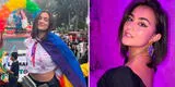 Merly Morello asistió a marcha del orgullo LGTBIQ+ tras revelar su bisexualidad: “Muy feliz” [VIDEO]