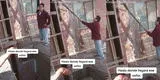 Peruano quiere destruir pared de vecino que levantó cerca a ventana y escena genera debate [VIDEO]