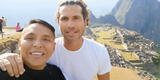 Edwin Sierra causó furor en sus redes al visitar Machu Picchu junto al actor Gregorio Pernía ‘El Titi’