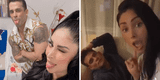 Pamela Franco graba divertido Tik Tok mientras Christian Domínguez duerme: "Te amo" [VIDEO]