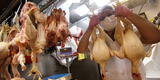 Los Olivos: Kilo de pollo vuelve a subir y llega a los S/10.00 en el Mercado Conzac