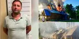 Hombre quema una iglesia porque su esposa no dejaba de hacer excesivas donaciones [VIDEO]