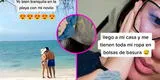 Joven se da una escapada con su novio a la playa y al regresar encuentra su ropa en bolsas de basura [VIDEO]