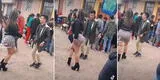 Peruana danza al ritmo de pegajosa música, pero deja ‘chiquito’ a su compañero de baile y momento es viral [VIDEO]