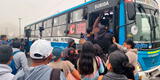 Paro de transportistas: el caos se apodera de Puente Nuevo y usuarios se aglomeran para tomar buses