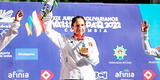 Gladys Tejeda se emociona tras ganar la medalla de oro en los Juegos Bolivarianos en Valledupar 2022