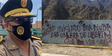 Sendero Luminoso: Pobladores de Huaraz asustados al encontrar pintas subversivas