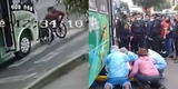 Trujillo: hombre en silla de ruedas es atropellado por un bus de transporte público [VIDEO]