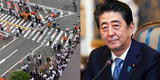 Japón: exprimer ministro Shinzo Abe fue baleado durante discurso y escena alertó a ciudadanos