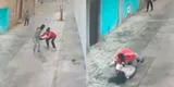 Ventanilla: ladrón tumba a mujer al suelo para robarle sus pertenencias [VIDEO]
