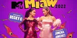 MTV Miaw 2022: conoce quiénes son los conductores de los premios [VIDEO]