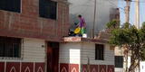 Tacna: segundo piso de vivienda se incendia tras una parrilla familiar