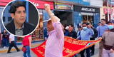 Ronderos marchan en Cajamarca y arremeten contra Cuarto Poder: "Prensa limeña, vergüenza del país"