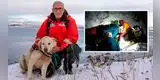 Argentina: perro salva la vida a esquiador sepultado bajo metro y medio de nieve [VIDEO]