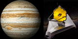 NASA reveló imágenes sorprendentes de Júpiter con el telescopio James Webb