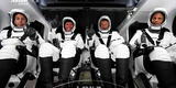 ¿Quiénes conforman la primera misión privada que llegó a la Estación Espacial Internacional?