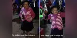 Adulta mayor baila al ritmo de huayno y se roba el 'show' en fiesta