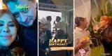 Magaly Medina bailó y cantó en la lujosa fiesta de cumpleaños de Renzo Reggiardo: "Fiesta" [VIDEO]