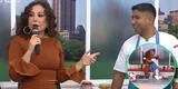 Janet Barboza y chef de América Hoy protagonizan coqueto momento EN VIVO: "Me olvidé de todo al verte"