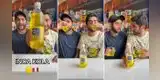 Gemelos extranjeros prueban Inca Kola por primera vez y dicen que sabe "como a chicle", escena es viral en TikTok [VIDEO]