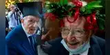 “Es ahora o nunca”: adulto mayor de 98 años se graduó de su segundo título universitario [VIDEO]