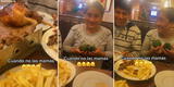 Peruano lleva a su madre a comer parrilla, pero hace lo impensado en pleno restaurante: "¿Qué es eso?"