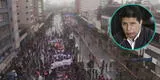 Fiestas Patrias 2022: Marchas a favor y en contra de Pedro Castillo aglomeran calles del Centro de Lima [VIDEO]