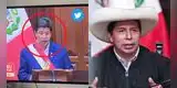 Usuarios en Twitter critican a Pedro Castillo por estar sin corbata en su mensaje a la Nación por Fiestas Patrias [FOTO]