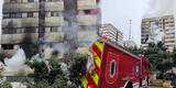 Incendio en Jesús María: Tres bomberos resultaron gravemente heridos este último 28 de julio