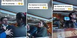 TikTok: mujer descubre a su esposo siendo infiel en un chifa e intenta agredirla y escena es viral