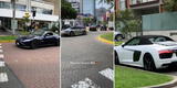 “Un día normal en San Isidro”: peruano capta lujosos autos valorizados en miles de dólares en plena calle