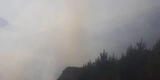 Áncash: reportan gran incendio forestal incontrolable en Huaraz