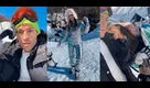 Luciana Fuster logra esquiar, mientras Patricio Parodi sufre fuerte caída: “Se volvió crack”