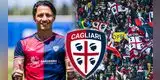 Gianluca Lapadula metió golazo con Cagliari en su debut ante Leeds United: Hinchas lo aplaudieron [VIDEO]