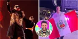 Pato Quiñones se luce en concierto de Daddy Yankee: "Peruano que triunfa", dice Peluchín