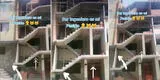 “¿Qué está pasando acá?”: captan casa peruana de 5 pisos construida de una singular manera y es viral