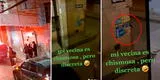 “Mi vecina es chismosa, pero discreta”: capta singular escena en plena calle y es viral en TikTok