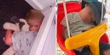 Bebé de dos años duerme en cualquier lugar menos en la cuna: “Hasta en el ropero” [VIDEO]