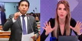 Juliana Oxenford ofendida con congresista violador Freddy Díaz: "Está desprestigiando a la víctima"