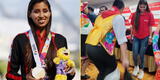 Kimberly García baila huaylas y es reconocida como "Hija predilecta de Huancayo" tras ser bicampeona en Mundial de Atletismo