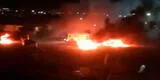 Escándalo en Argentina: hinchas irrumpen y prenden fuego a todos los carros de los jugadores y DT de Aldosivi