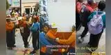 “Dos mujeres un camino”: captan singular escena en plena calle y el final es inesperado [VIDEO]
