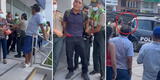 Sujeto se resiste a ser llevado y escupe a policía mujer en Tarapoto, escena es condenada en redes sociales: "No respetan"