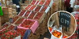 "Está regalado": precios de las frutas bajaron y comerciantes invitan a ciudadanos a visitar mercado